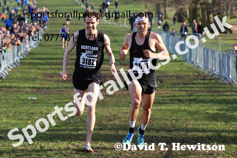 Senior Men, 2024 CAU Inter Counties Cross Country Champs., Wollaton Park, Nottingham. Photo: David T. Hewitson/Sports for All Pics